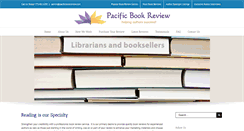 Desktop Screenshot of pacificbookreview.com